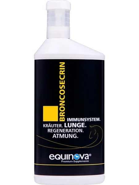  תוסף נוזלי לתמיכה בדרכי הנשימה EQUINOVA® BRONCOSECRIN LIQUID 1L