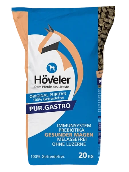  פרו גאסטרו מזון לסוסים בעלי קיבה רגישה HÖVELER PUR.GASTRO 20kg